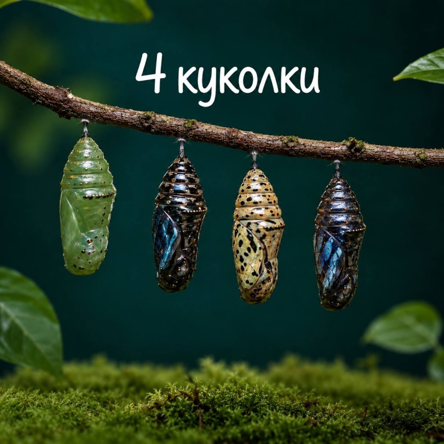 Набор на 4 куколки фото 1